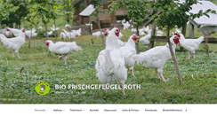 Desktop Screenshot of bio-frischgefluegel-roth.de